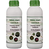 Castalia Jabón Negro Ecológico - Pack 2 de litros Total - Fertilizante e Insecticida de Alta Eficacia contra Mosca…